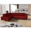 Rohová rozkladacia sedačka SEVIL červená - DREAM VELVET 202.10 Rohová rozkladacia sedačka SEVIL červená - DREAM VELVET 202.10