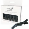 Sibel Gator 6ks klipy do vlasov 9cm, čierne
