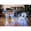 Strend Pro Dekorácia MagicHome Vianoce, Sob so saňami, 312x LED studená biela, 230V, 50 Hz, exteriér, 59x132x30 cm Strend Pro Dekorácia MagicHome Vianoce, Sob so saňami, 312x LED studená biela, 230V, 50 Hz, exteriér, 59x132x30 cm