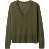 GAP Dámsky sveter LS LINEN SPLIT khaki
