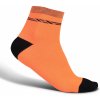 Športová polovysoká ponožka TXR Neon fluo oranžová