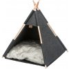 Jaskyňa TIPI, 70 x 70 x 70 cm, plsť, antracit Jaskyňa TIPI, 70 x 70 x 70 cm, plsť, antracit