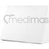 Medimas - Polohovací penový masážny klin 35 x 50 x 15cm | farba biela Medimas - Polohovací penový masážny klin 35 x 50 x 15cm | farba biela