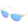 Slnečné okuliare OEM Slnečné okuliare cat-eye Positive biela (30188) Slnečné okuliare OEM Slnečné okuliare cat-eye Positive biela (30188)
