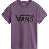 Dámske tričko Vans, WM FLYING V CREW TEE fialová,čierna XS Dámske tričko Vans, WM FLYING V CREW TEE fialová,čierna XS