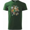 Basketbal komiks - Tričko extra veľké (5-8XL) - 5XL ( Fľaškovozelená ) Basketbal komiks - Tričko extra veľké (5-8XL) - 5XL ( Fľaškovozelená )
