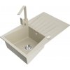 MEXEN/S MEXEN/S - Cesar granitový drez 1-miska s odkvapkávačom vrátane batérie Rita, béžový 6514-69-670300-69 MEXEN/S MEXEN/S - Cesar granitový drez 1-miska s odkvapkávačom vrátane batérie Rita, béžový 6514-69-670300-69