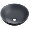 Excellent Luqa umývadlo 40x40 cm okrúhly pultové umývadlo CEAC.6401.400.GRM Excellent Luqa umývadlo 40x40 cm okrúhly pultové umývadlo CEAC.6401.400.GRM