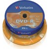 Verbatim 43522 DVD-R cakebox 25 4.7GB 16x matte silver Verbatim 43522 DVD-R cakebox 25 4.7GB 16x matte silver