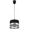 Belis | Luster na lanku MILO 1xE27/60W/230V strieborná/čierna | BE0466 Belis | Luster na lanku MILO 1xE27/60W/230V strieborná/čierna | BE0466