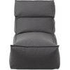 Blomus Vonkajšie lehátko STAY 60 cm šedočierne Blomus Vonkajšie lehátko STAY 60 cm šedočierne