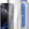 AlzaGuard 2.5D Glass EasyFit DustFree na iPhone 16 Pro AGD-EFD14P3