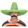 MEXICKÉ SOMBRERO SLAMENÝ KLOBÚK ZELENÝ XL MEXICKÉ SOMBRERO SLAMENÝ KLOBÚK ZELENÝ XL