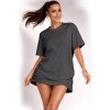 DÁMSKE TRIČKO OVERSIZE T-SHIRT BAVLNA VOĽNÉ KRÁTKE MINI ŠATY XL DÁMSKE TRIČKO OVERSIZE T-SHIRT BAVLNA VOĽNÉ KRÁTKE MINI ŠATY XL