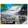 Deflektory Heko Nissan Qashqai+2 7m od 2008 (+zadné) Deflektory Heko Nissan Qashqai+2 7m od 2008 (+zadné)
