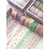 Washi pásky Mix 10 ks Washi pásky Mix 10 ks