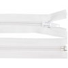 Špirálový zips No 5 dĺžka 35 cm bundový POL - 1 ks 101 biela Špirálový zips No 5 dĺžka 35 cm bundový POL - 1 ks 101 biela