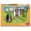 DINO Puzzle Krtek malířem 24 dílků DINO Puzzle Krtek malířem 24 dílků