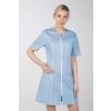 Dámske zdravotnícke šaty na zips M-173C, svetlo modrá (Zdravotnícke oblečenie) Dámske zdravotnícke šaty na zips M-173C, svetlo modrá (Zdravotnícke oblečenie)