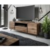 TV STOLÍK SANTINO DUB FLAGSTAFF + ČIERNY + NOŽIČKY 158 cm TV STOLÍK SANTINO DUB FLAGSTAFF + ČIERNY + NOŽIČKY 158 cm
