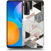 Picasee silikónový čierny obal pre Huawei P Smart 2021 - Light geometry Picasee silikónový čierny obal pre Huawei P Smart 2021 - Light geometry