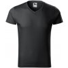 MALFINI Tričko Slim Fit V-neck 146, krátký rukáv, pánské MAL-1469418 3XL Šedá ebony MALFINI Tričko Slim Fit V-neck 146, krátký rukáv, pánské MAL-1469418 3XL Šedá ebony