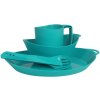 Sada riadov LifeVenture Ellipse 4-Piece Set Farba: svetlomodrá Sada riadov LifeVenture Ellipse 4-Piece Set Farba: svetlomodrá
