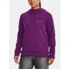 Under Armour D Armour Fleece LC Hoodie fialová