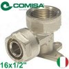 COMISA PEX šróbovacia nástenka 16x1/2 COMISA PEX šróbovacia nástenka 16x1/2