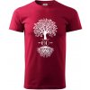 Narodeninový strom 60 - Klasické pánske tričko vyššej gramáže - M ( Marlboro červená ) Narodeninový strom 60 - Klasické pánske tričko vyššej gramáže - M ( Marlboro červená )