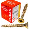 Klimas Wkret-Met TX 4x30mm - 500 ks - Skrutky / Vruty do dreva so zapustenou hlavou, WKCS Klimas Wkret-Met TX 4x30mm - 500 ks - Skrutky / Vruty do dreva so zapustenou hlavou, WKCS