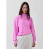 GAP Oversize mikina s logom Heavyweight Ružová S/M GAP Oversize mikina s logom Heavyweight Ružová S/M