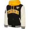 Mitchell & Ness Pánská mikina Pittsburgh Penguins NHL Courtside Fleece Button Front Current Logo Veľkosť: 2XL Mitchell & Ness Pánská mikina Pittsburgh Penguins NHL Courtside Fleece Button Front Current Logo Veľkosť: 2XL