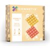 Connetix Tiles - 2 ks základny (lemon a peach)