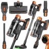 Bezdrôtový tyčový vysávač 3 v 1 TURBOCYCLONE PRO4000 – s LED elektrokefou, HEPA filtrom a výkonom 500 W Bezdrôtový tyčový vysávač 3 v 1 TURBOCYCLONE PRO4000 – s LED elektrokefou, HEPA filtrom a výkonom 500 W