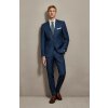 Pánske vlnené oblekové sako CARL GROSS modern fit modré Pánske vlnené oblekové sako CARL GROSS modern fit modré