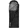 Spokey MONSOON Sleeping bag mumie/blanket, čierny, right fastening čierna One size Spokey