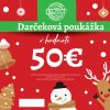 Darčeková poukážka v hodnote 50 eur Darčeková poukážka v hodnote 50 eur