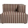 Ferm Living Modul Catena Louisiana Chaise Longue L601, pravý roh – pieskový/hnedý Ferm Living Modul Catena Louisiana Chaise Longue L601, pravý roh – pieskový/hnedý
