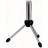 Mini stolný mikrofónový stojan 15 cm chrómový Mini stolný mikrofónový stojan 15 cm chrómový