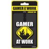 Pyramid Štítok na batožinu Gamer at work