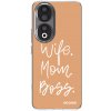 Picasee silikonový průhledný obal pro Honor 90 5G - Boss Mama Picasee silikonový průhledný obal pro Honor 90 5G - Boss Mama