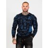 Cipo & Baxx svetr CP276 navy blue Cipo & Baxx svetr CP276 navy blue