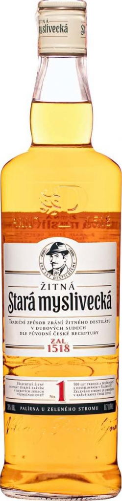 Stará Myslivecká Žitná 38% 0,7 l (čistá fľaša)