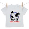 Boodyy Tričko s krátkym rukávom Fandí celá rodina 74 (6-9 mesiacov) Boodyy Tričko s krátkym rukávom Fandí celá rodina 74 (6-9 mesiacov)