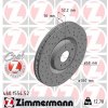 ZIMMERMANN Brzdový kotúč 460.1554.52 ZIMMERMANN Brzdový kotúč 460.1554.52