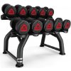 ZIVA ST2 5 Pair Horizontal Dumbbell Rack dvojradový stojan na 5 párov jednoručiek