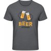 Akciové Gildan Soft-Style Tričko - Dizajn - Čas na Pivo - Dark Heather - S - Pánske Akciové Gildan Soft-Style Tričko - Dizajn - Čas na Pivo - Dark Heather - S - Pánske