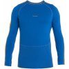 Icebreaker Mens 200 ZoneKnit Merino LS Crewe Lazurite/Solar/Cb 0A56HA876 pánské merino triko