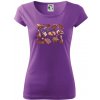 Mäso na gril - Dámske tričko Pure - S ( Fialová ) Mäso na gril - Dámske tričko Pure - S ( Fialová )